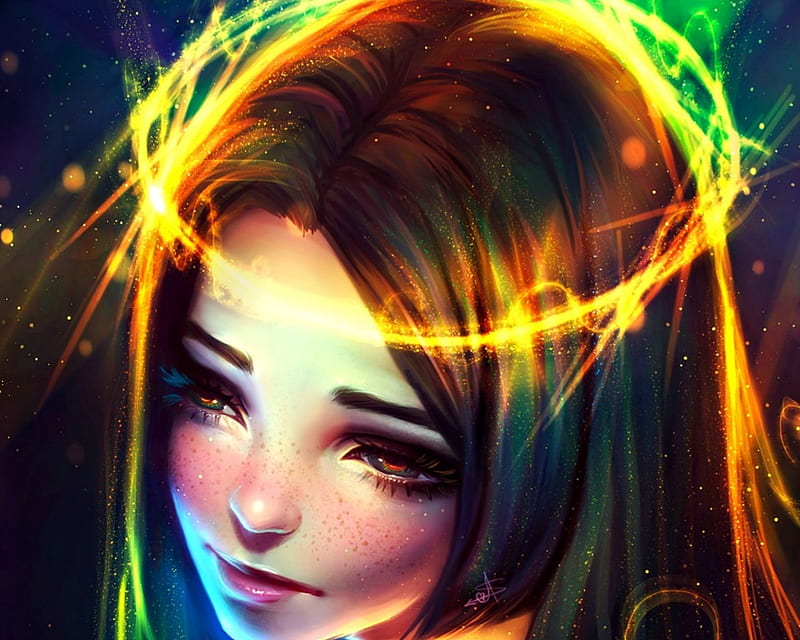 1080p Free Download My Colorful Sadness Art Fantasy Luminos