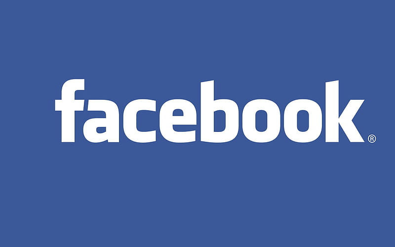 Facebook Logo, apps, app, application, video, networking, friends, im social, pic, post, facebook, wall, chat, logo, awesome, distracting, HD wallpaper