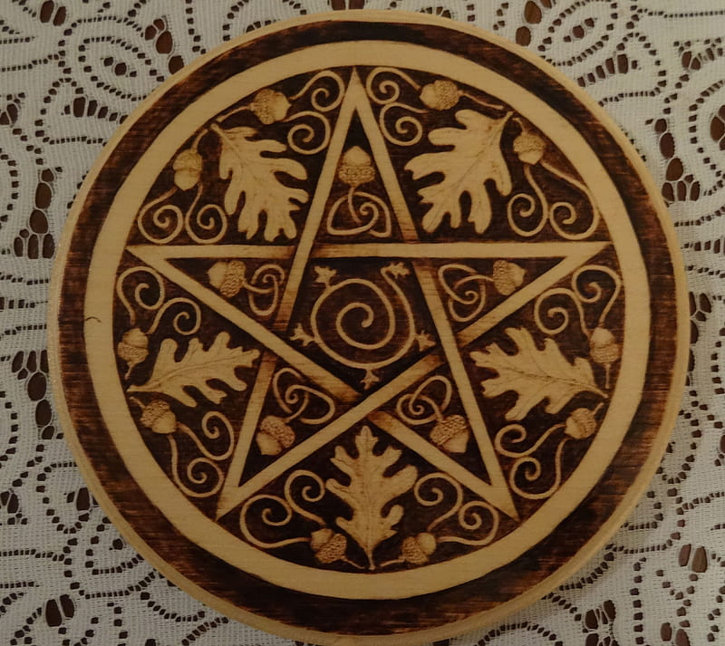 Healing pentagram, pagan, pent, pentacle, wicca, HD wallpaper | Peakpx