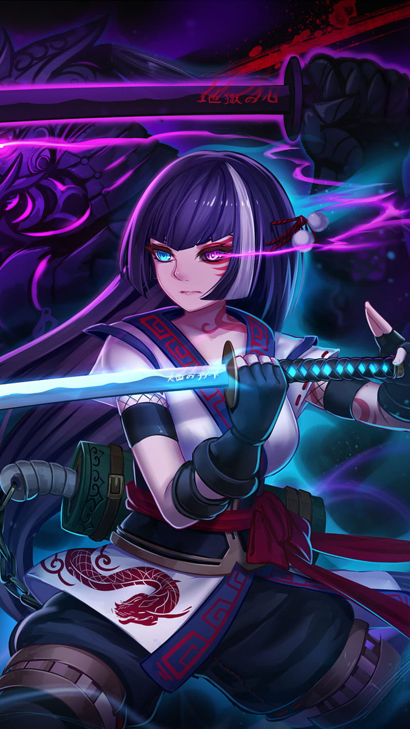 Anime warrior-princess - AI Generated Artwork - NightCafe Creator