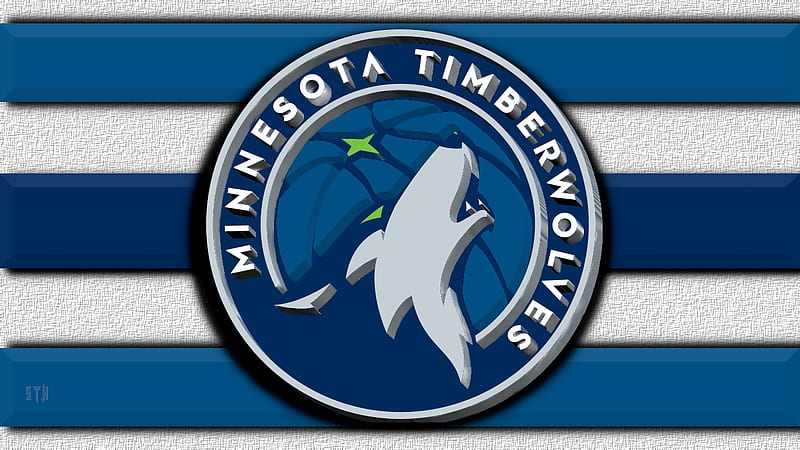 New Timberwolves logo 3D, Minnesota Timberwolves , Minnesota Timberwolves backgound, Timberwolves Basketball, Minnesota Timberwolves, Wolves, HD wallpaper