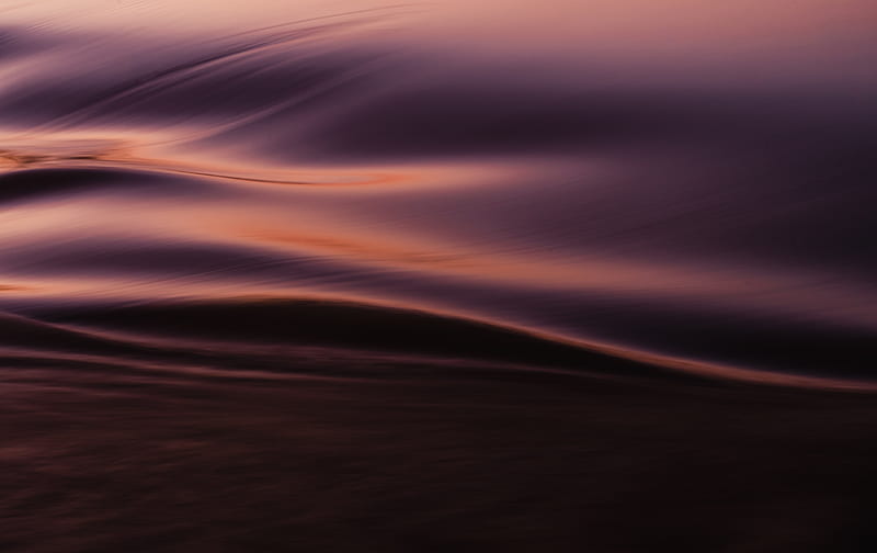 waves, water, wavy, ripples, sea, glare, HD wallpaper