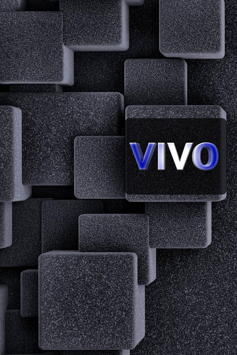 Vivo, black, digital, gray, logo, HD phone wallpaper | Peakpx
