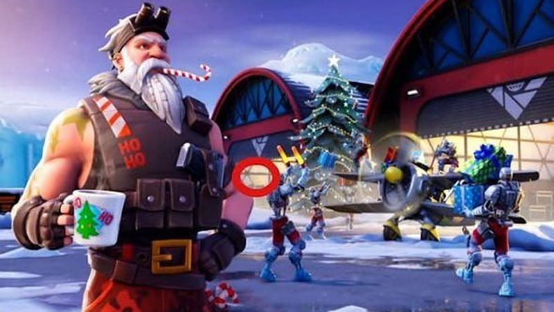 Fortnite' Christmas Tree Locations: Day 9 Challenge Solved, Gamer Christmas, HD wallpaper