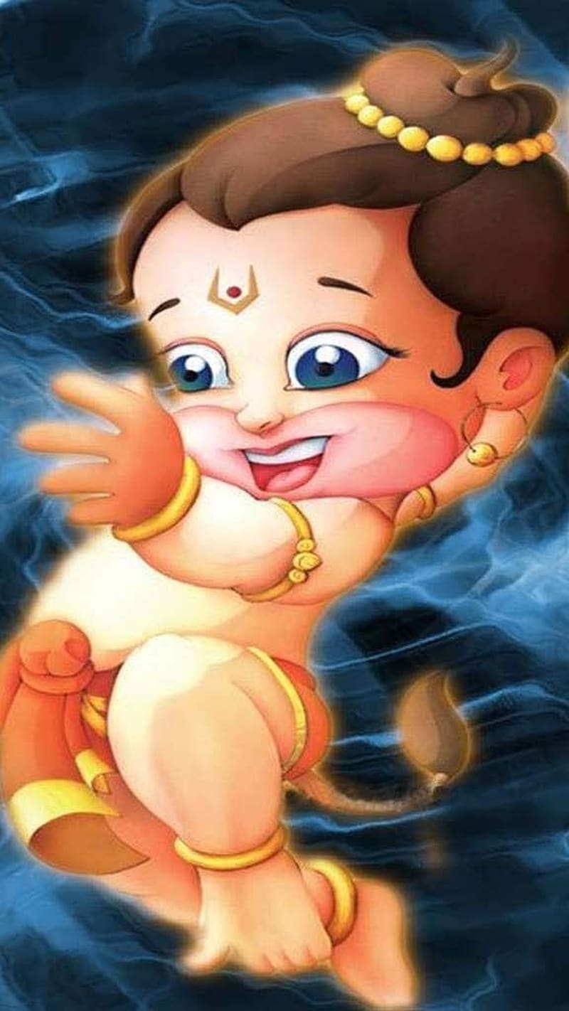 Bal Hanuman Ka Prahar, bal hanuman, bhakti, HD phone wallpaper | Peakpx
