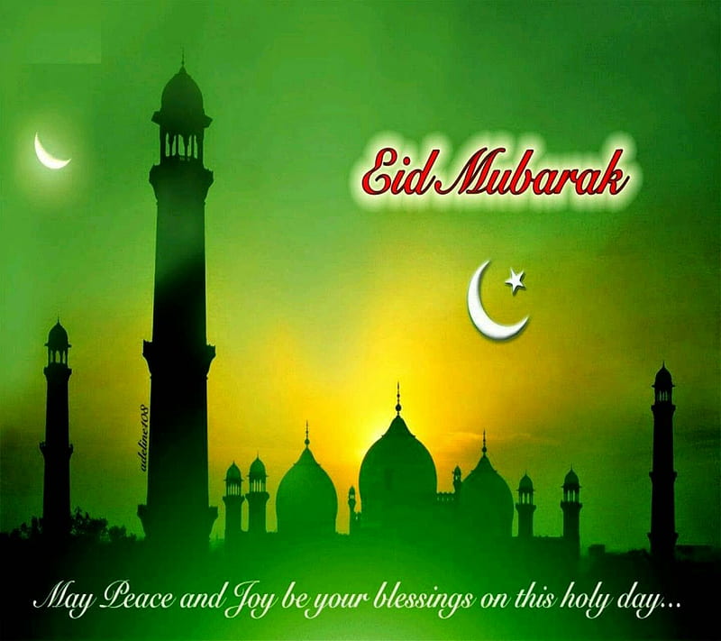 EID Mubarak, happy eid, wish, HD wallpaper | Peakpx