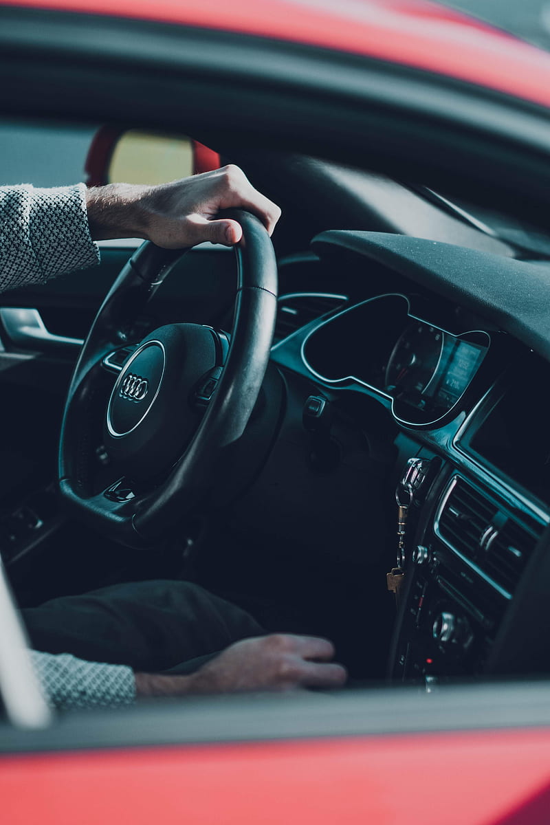 Audi, car, steering wheel, hands, HD phone wallpaper | Peakpx