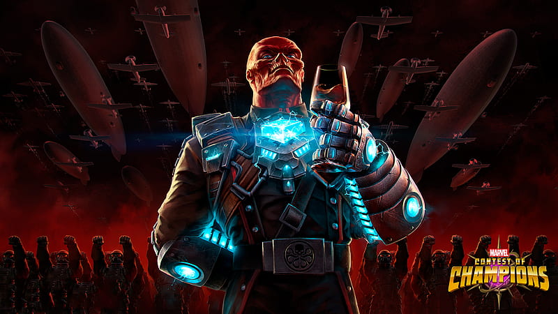 Red Skull Contest Of Champions , marvel-contest-of-champions, games, marvel, red-skull, HD wallpaper