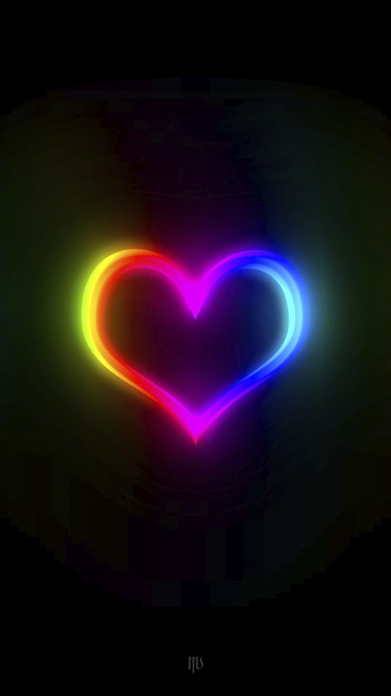 Love is love, amoled, heart, pride, valentine, HD phone wallpaper | Peakpx