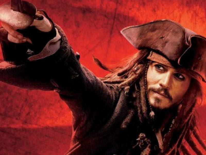 Pirates of the Caribbean, Johnny, Depp, Jack Sparrow, movies, Pirates, actor, actors, Johnny Depp, HD wallpaper