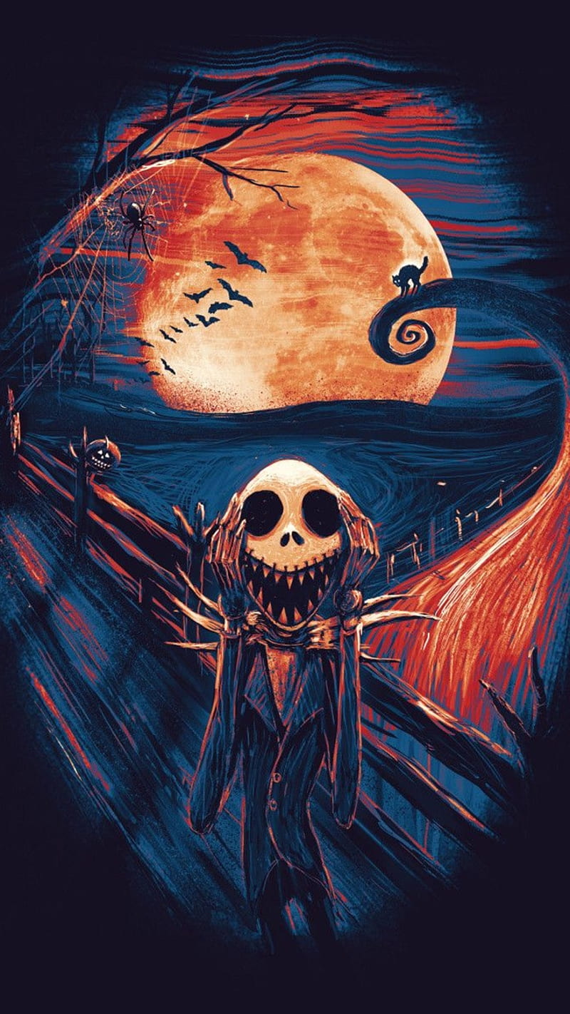 Jack Skellington, halloween, The Nightmare Before Chritsmas, HD phone  wallpaper | Peakpx
