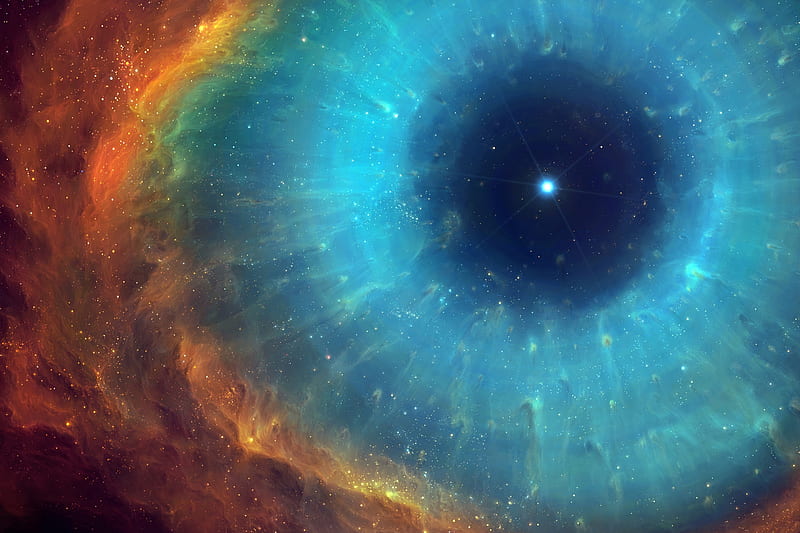 Space Eye, galaxy, star, HD wallpaper