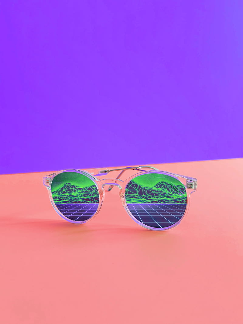 sunglasses, glasses, retro, accessory, style, HD phone wallpaper