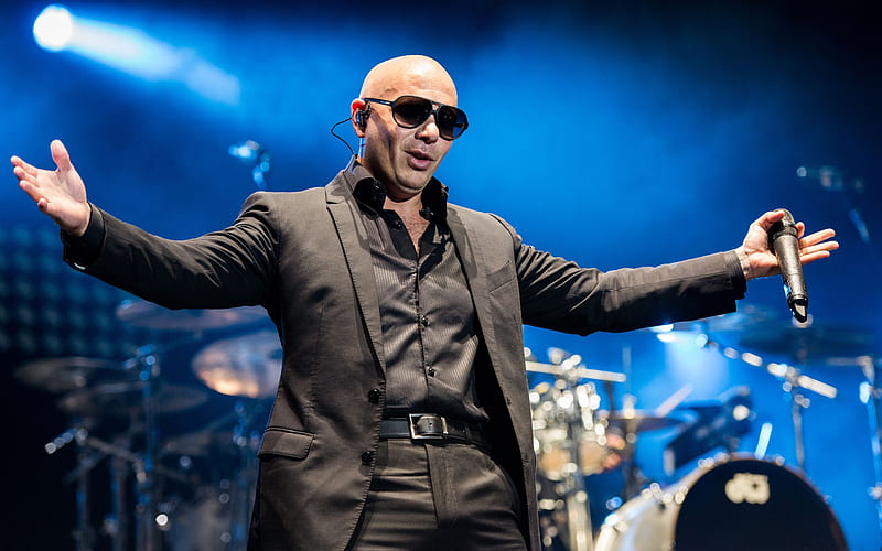 Pitbull, rapper, american singer, Armando Christian Perez, superstars, HD wallpaper | Peakpx