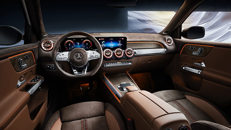 Mercedes-Benz Concept GLB 2019 Interior, HD wallpaper
