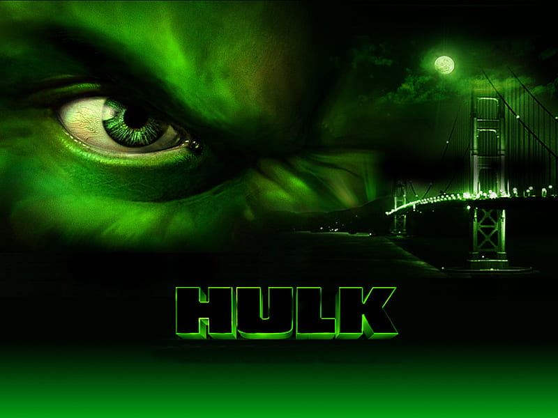 Hulk, comic, 3d, green, abstract, HD wallpaper | Peakpx