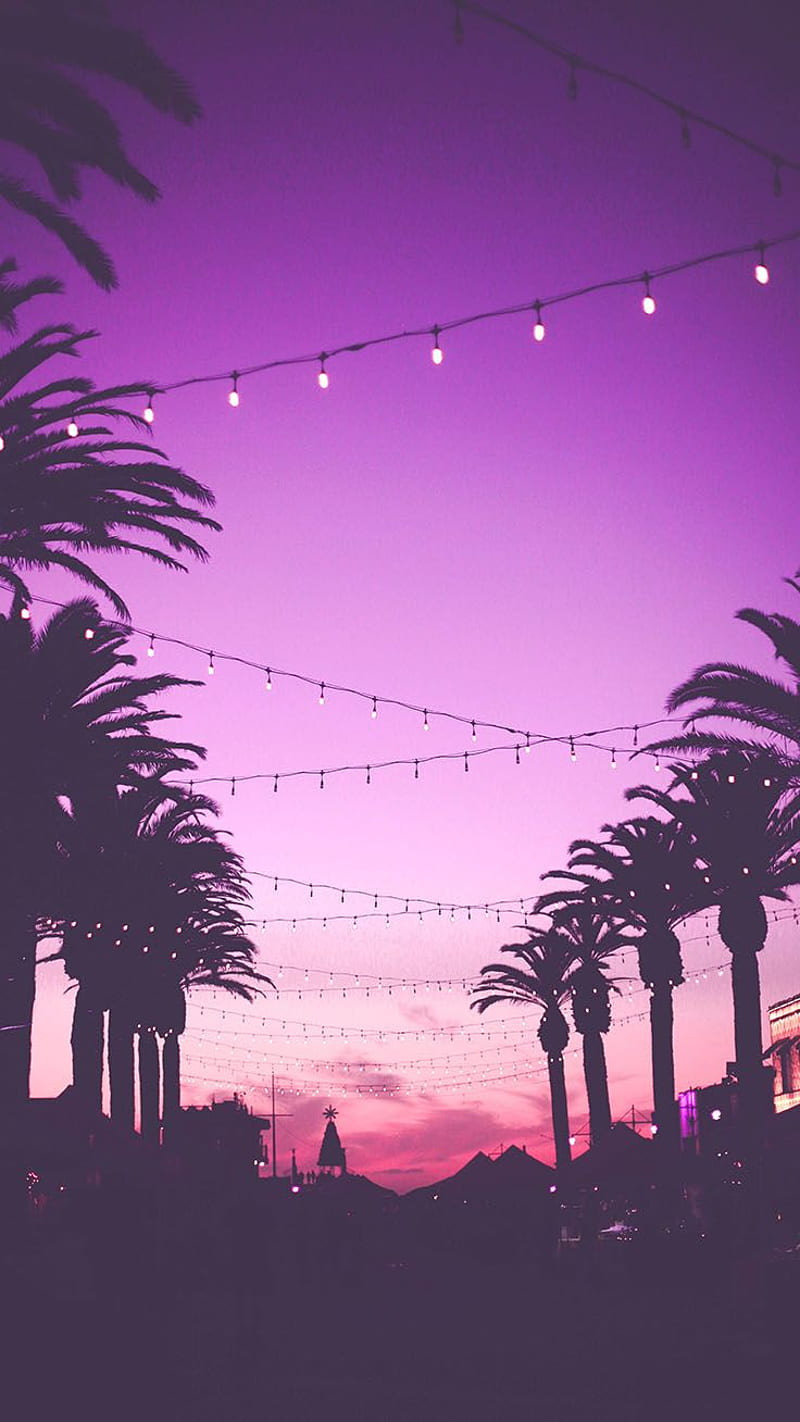 Sunset Glitter Ombre, HD phone wallpaper