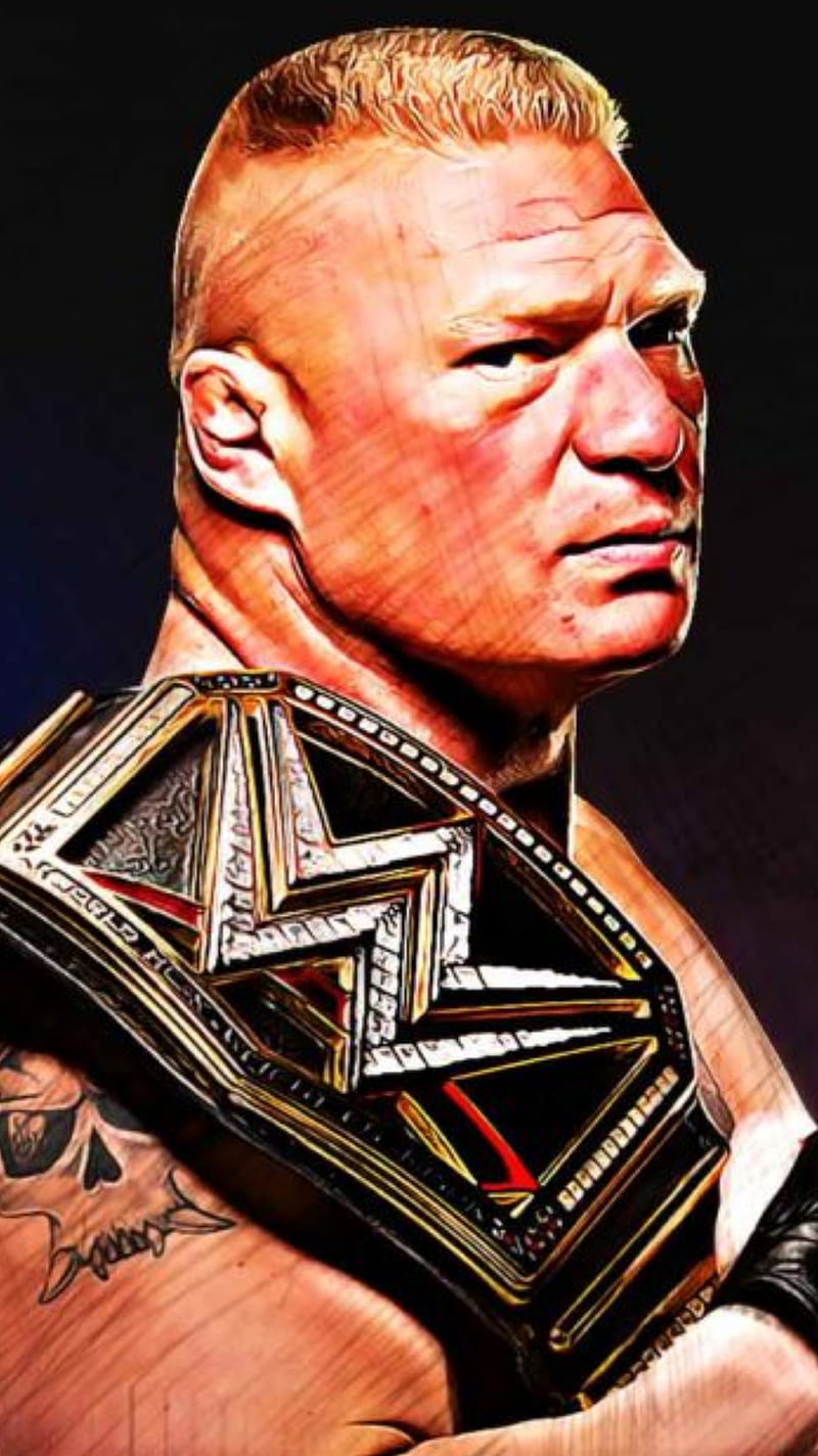 Brock Lesnar, beast, belt, mma, nxt, raw, smackdown, title, ufc, wwe, HD phone wallpaper