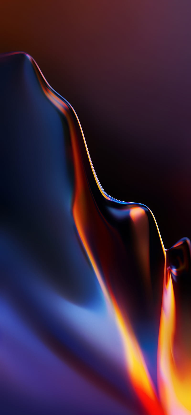 OnePlus 6T - 1, oneplus, 6t , android, neversettle, smooth, pattern, abstract, HD phone wallpaper