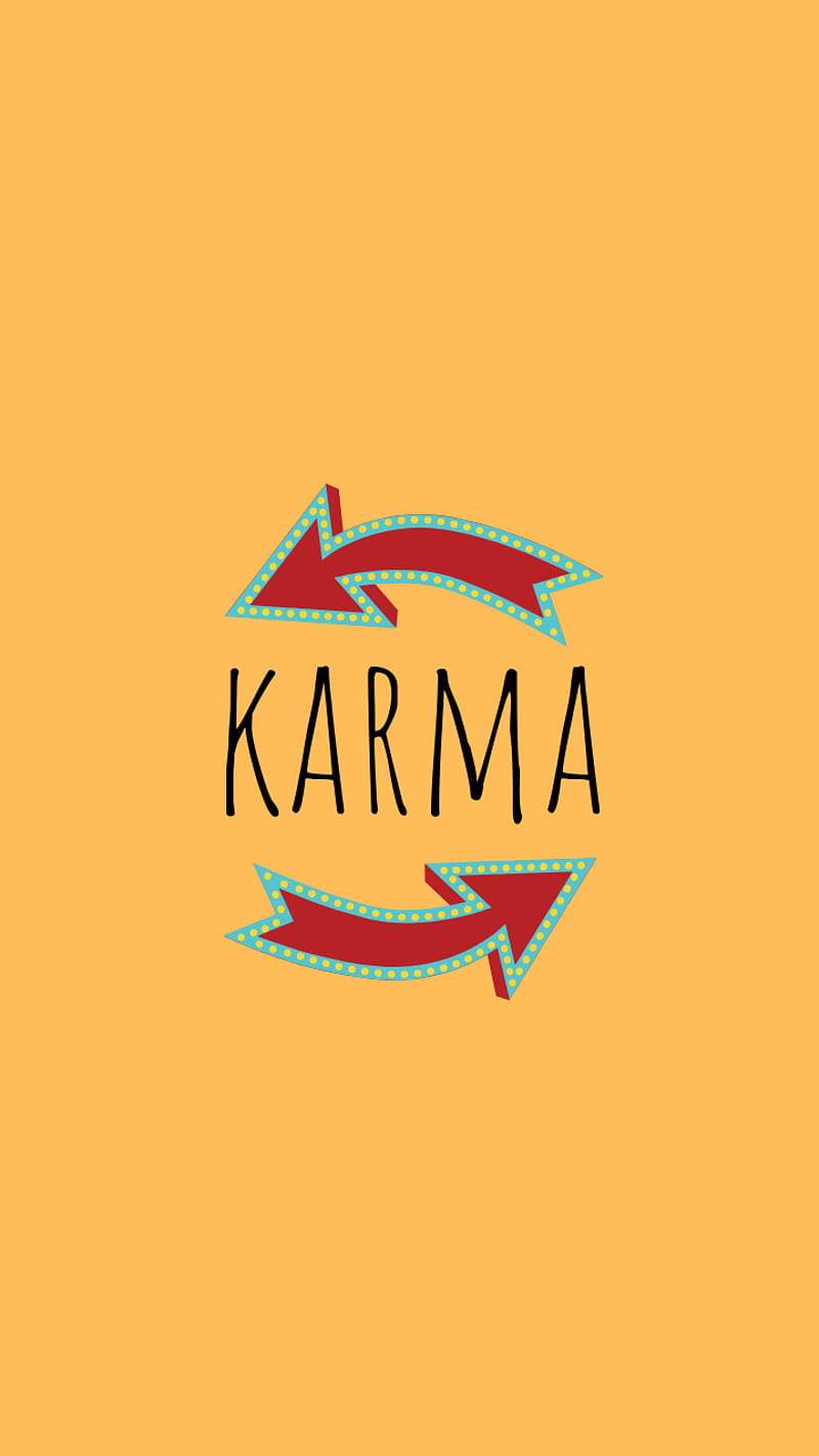 Karma, friday, game, happy, letter, logo, love, rock, romance, sleep, special, HD phone wallpaper