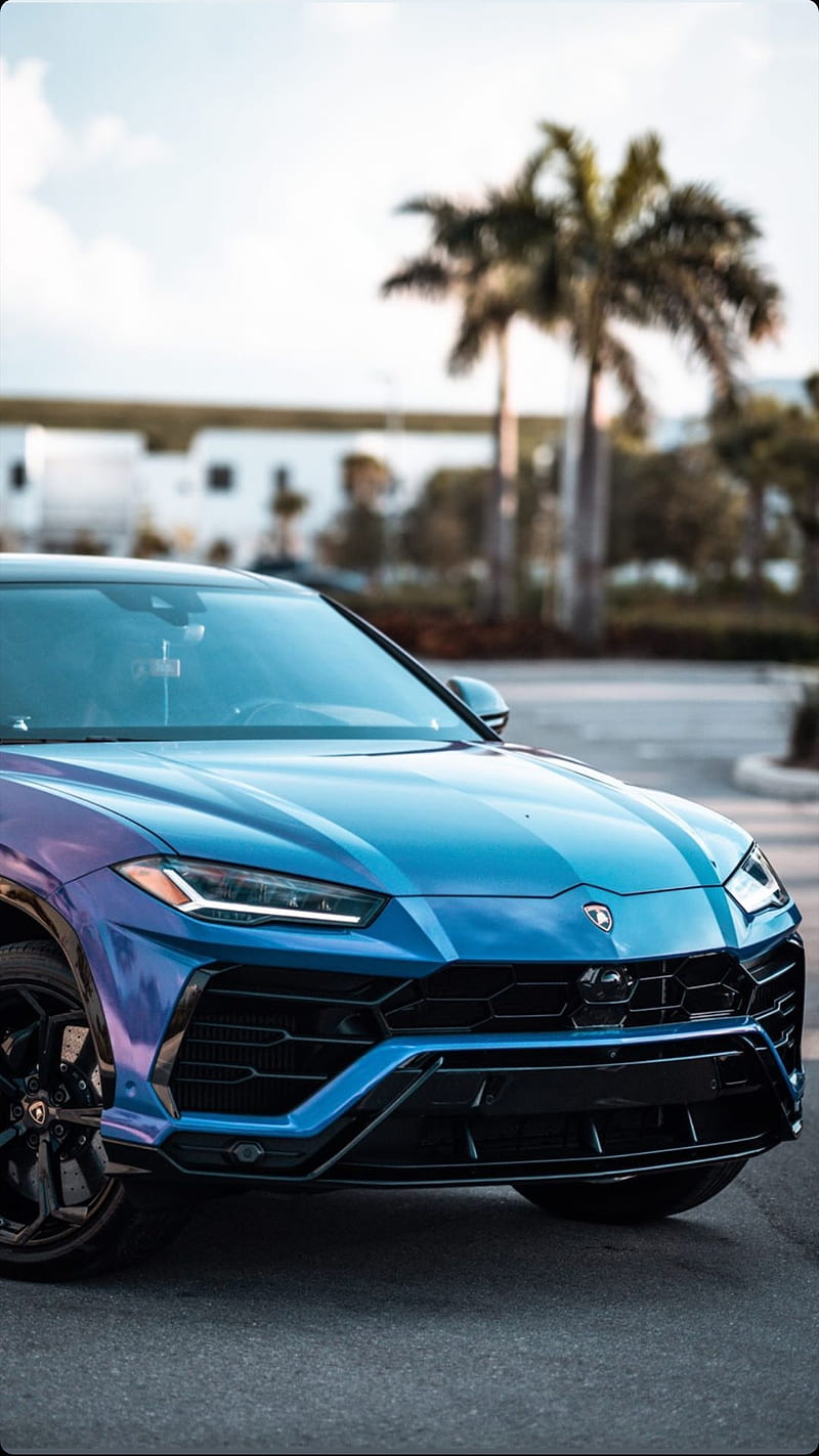 Lamborghini Urus, blue, HD phone wallpaper | Peakpx