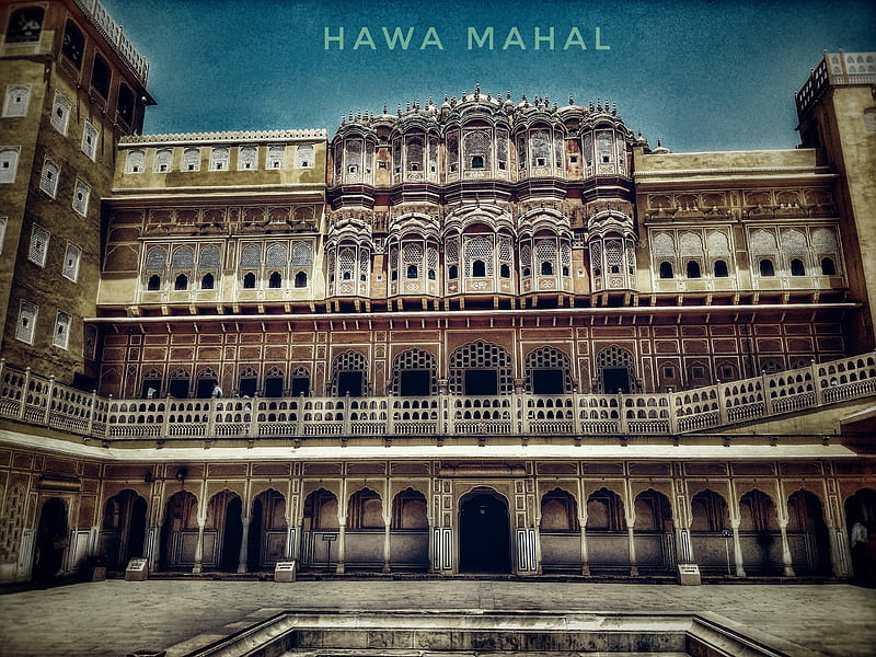 Hawa Mahal, monument, HD wallpaper