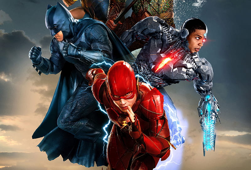 Justice League, justice-league, batman, flash, cyborg, movies, 2017-movies, HD wallpaper