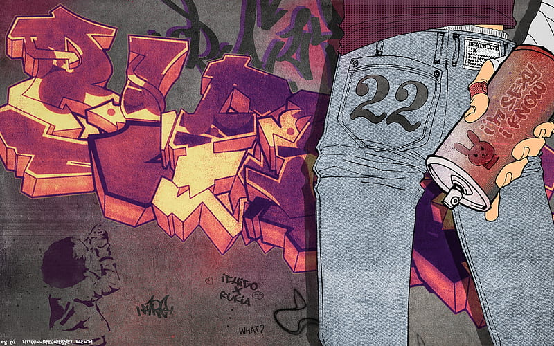 Ichigo Kurosaki, manga, graffiti, Bleach, HD wallpaper