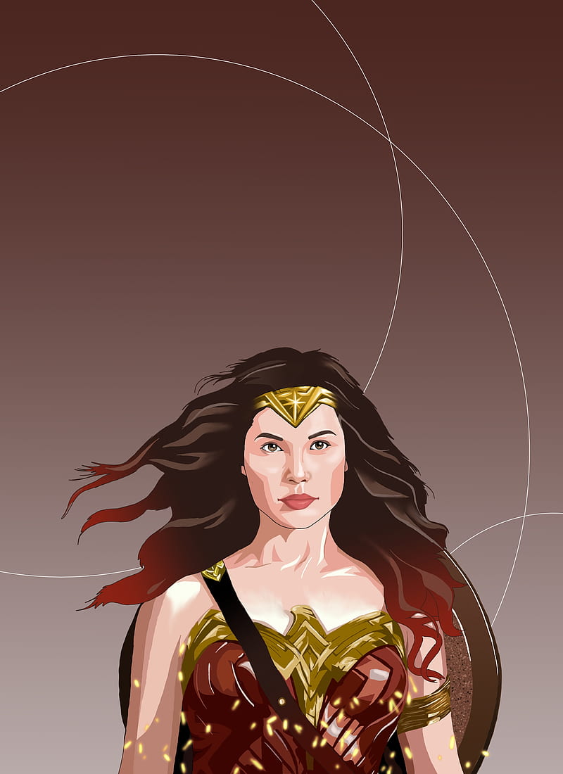 Wonderwoman Dc Comics Gal Gadot Girl Justice League Princess Diana Hd Mobile Wallpaper 8004