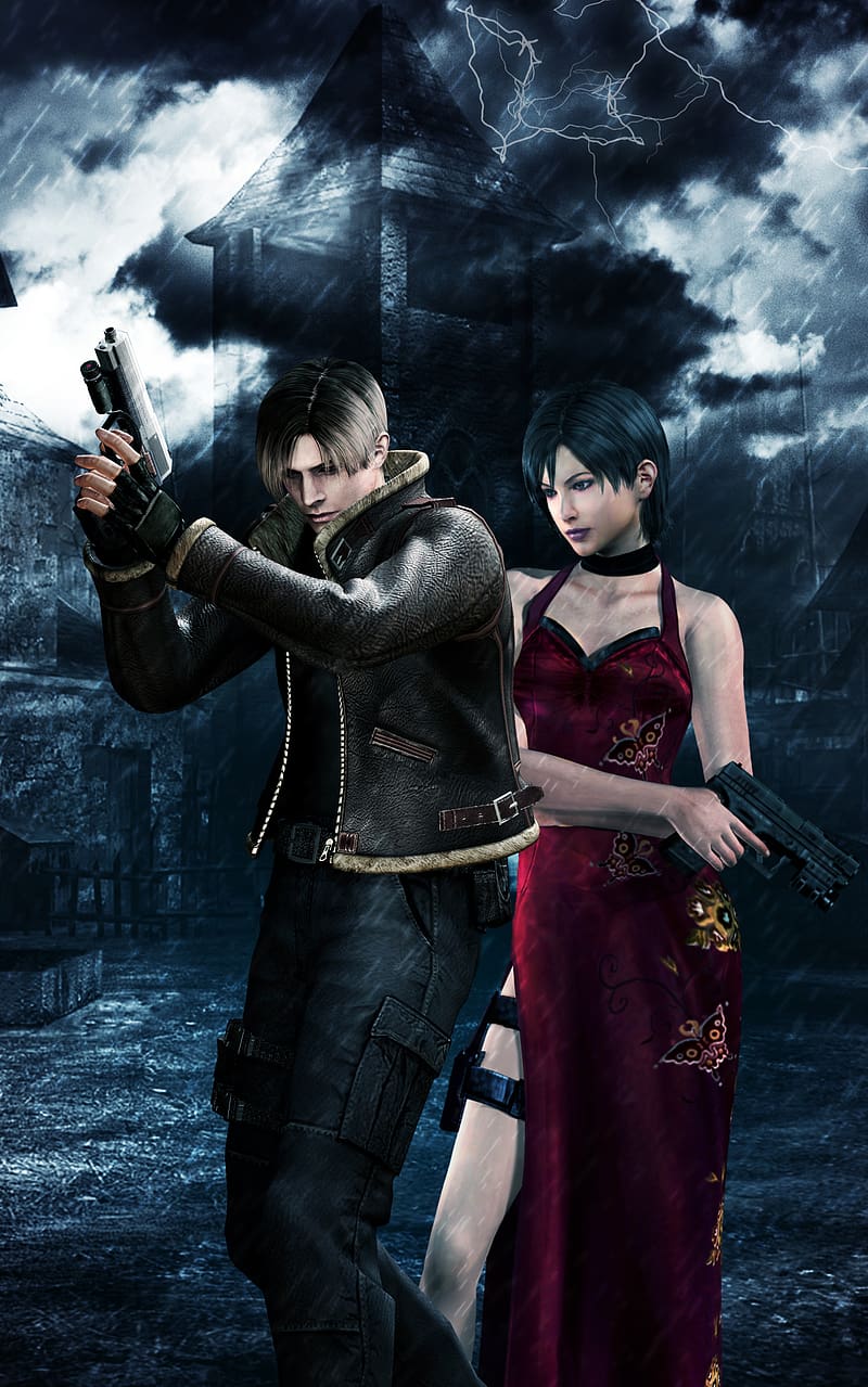 Resident Evil, Video Game, Leon S Kennedy, Resident Evil 4, Ada Wong, HD phone wallpaper