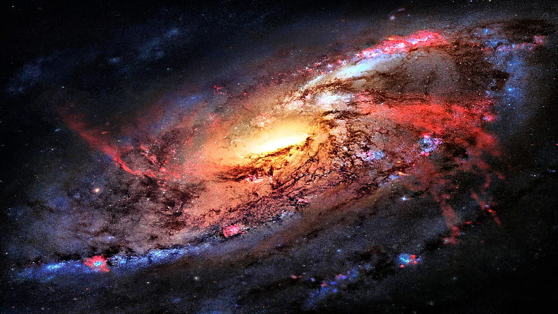 Sparkling Galaxy During Nighttime Galaxy, HD wallpaper