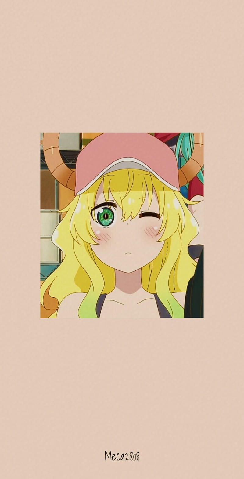 Lucoa-chan, anime girl, lucoa, anime, maid dragon, HD phone wallpaper