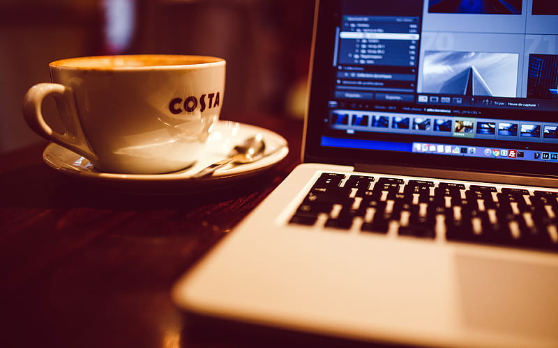 Coffee Laptop Wallpapers - Wallpaper Cave