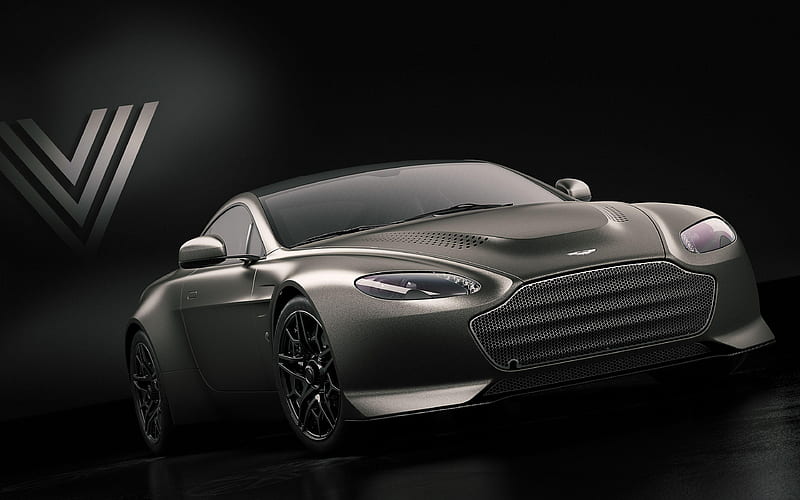 Aston Martin V12 Vantage V600 hypercars, 2018 cars, supercars, Aston Martin, HD wallpaper