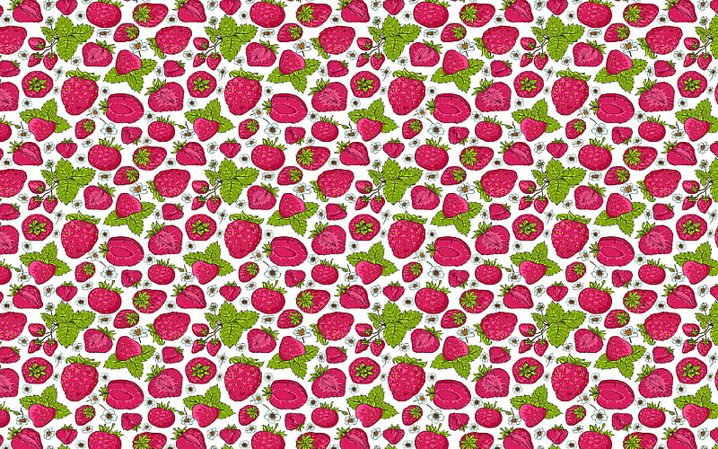 strawberry texture cartoon strawberry, berries, food textures, fruits textures, strawberry, fresh fruits, berries textures, HD wallpaper