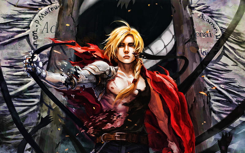 edward elric (fullmetal alchemist) drawn by maro_(lij512)