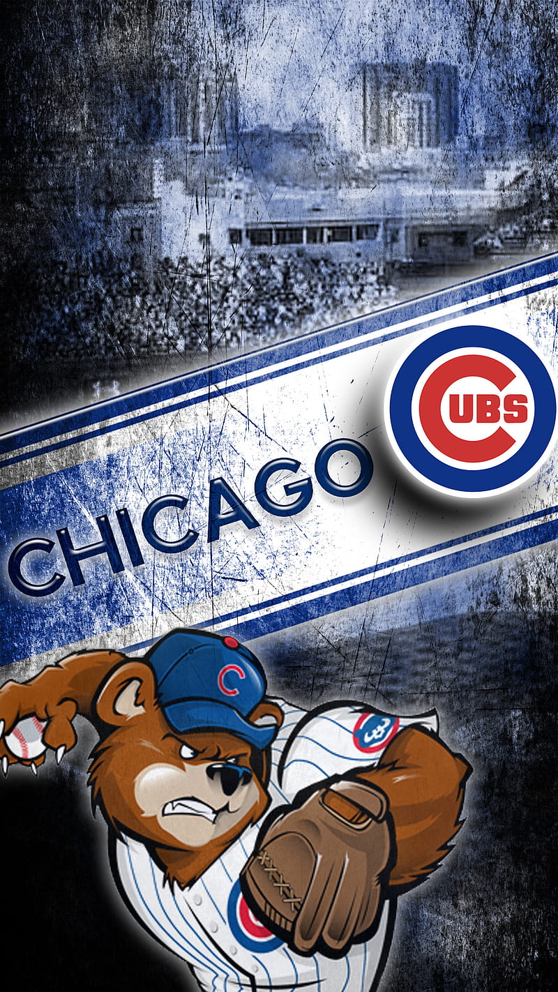 Chicago Cubs, baseball, mlb, HD phone