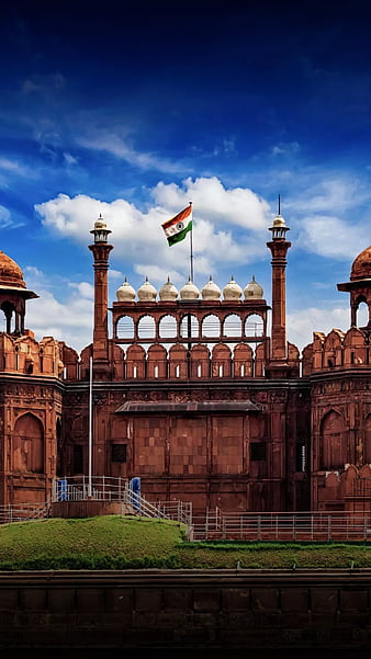 Delhi mosque, india, lal kila, mansion, red fort, HD phone wallpaper |  Peakpx