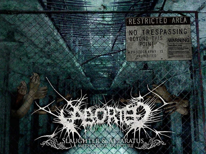 Aborted Death Metal, Death Metal, Apparatus, Aborted, Slaughter, HD wallpaper