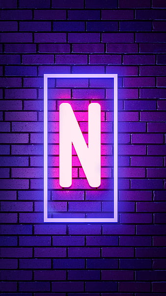 N Neon, N, N Alphabet, Neon Alphabet, Neon N, HD phone wallpaper | Peakpx
