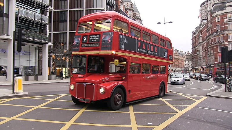 London Double Decker Bus, London, Bus, Decker, Double, HD wallpaper