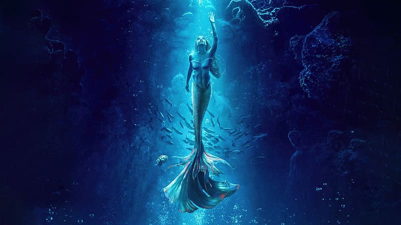 2023 The Little Mermaid Movie , the-little-mermaid-2023, the-little-mermaid, 2023-movies, animated-movies, ariel, mermaid, HD wallpaper