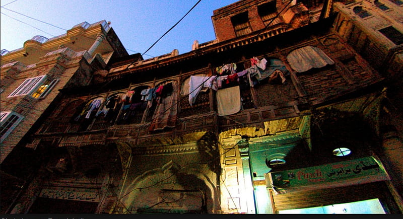 Chota Bazar Pindi(pakistan, building, pakistan, bazar, small, market, HD wallpaper