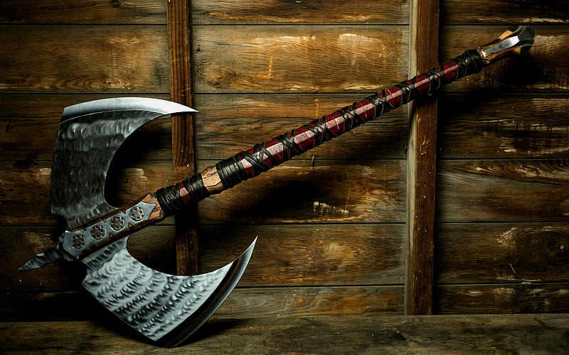 axe, edged weapons, ancient weapons, HD wallpaper