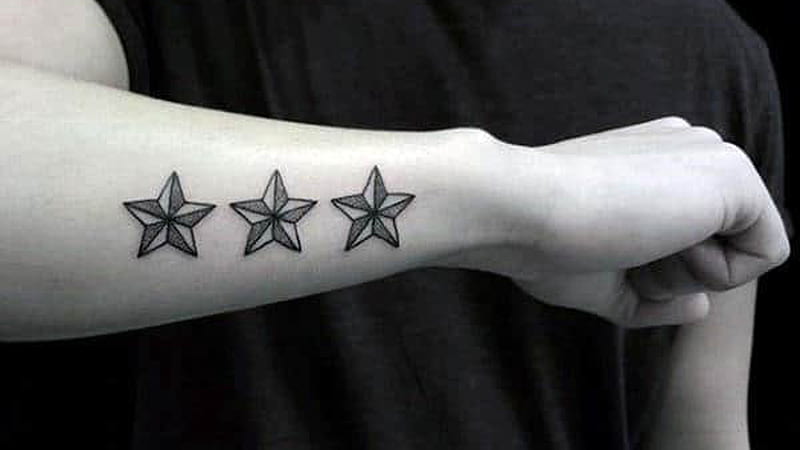 Three Star Tattoos For Men On Hand Tattoos For Men, HD wallpaper | Peakpx