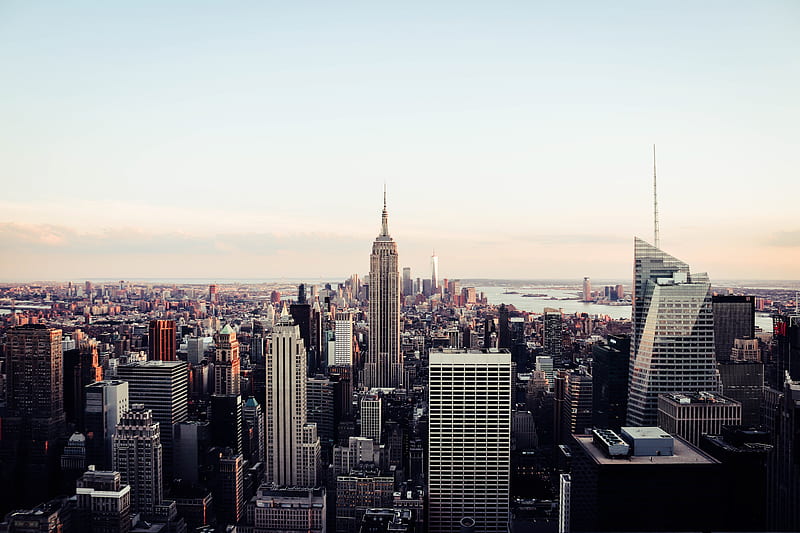 of Empire State building during daytime, HD wallpaper