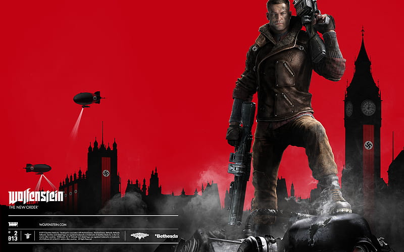 Wolfenstein The New Order, wolfenstein-the-new-order, games, xbox-games, pc-games, ps-games, HD wallpaper