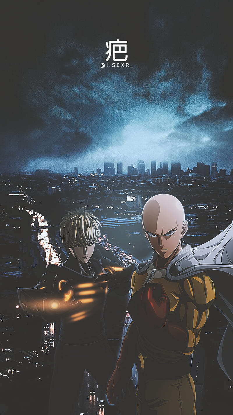 Genos and Saitama One Punch Man 4K Wallpaper #56