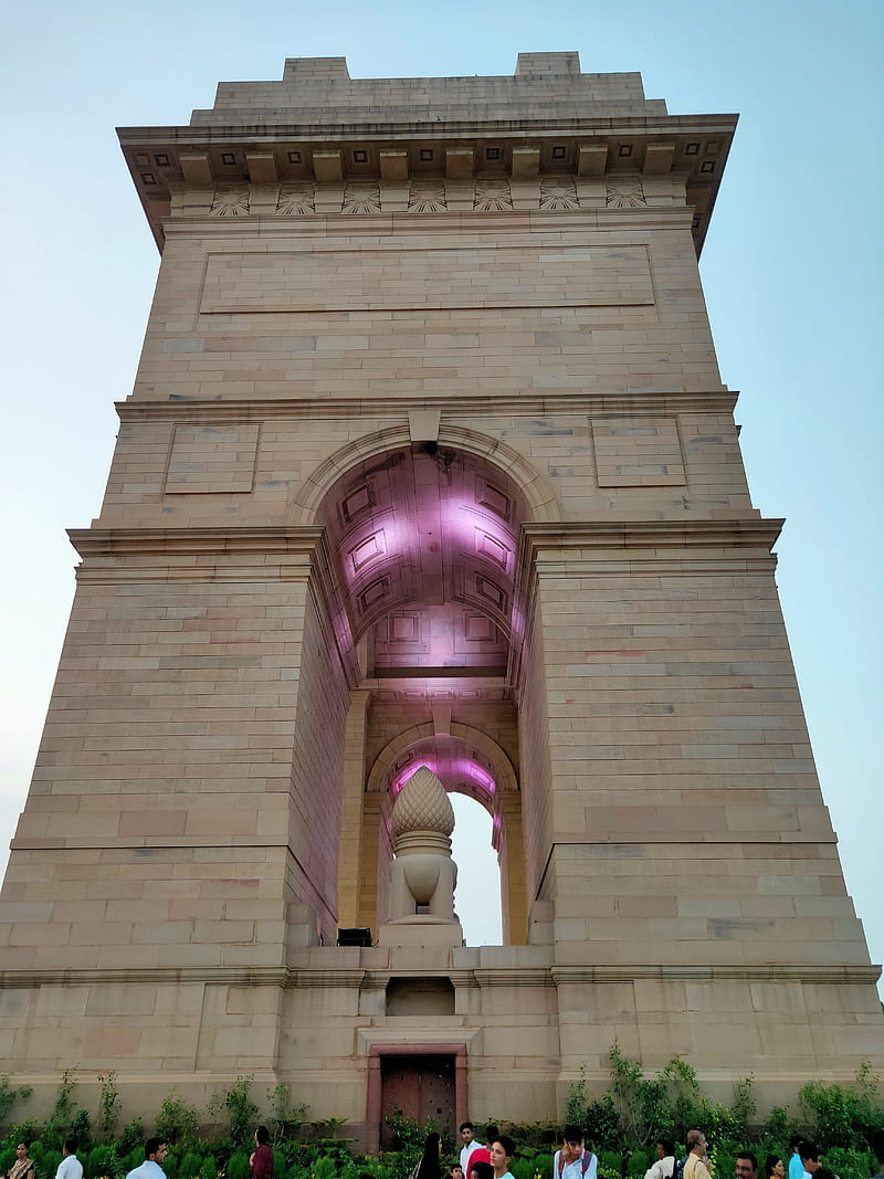 India Gate, city, culture, del, monument, travel, HD phone wallpaper