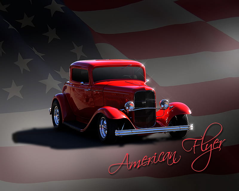 American flyer , carros, hot rods, HD wallpaper